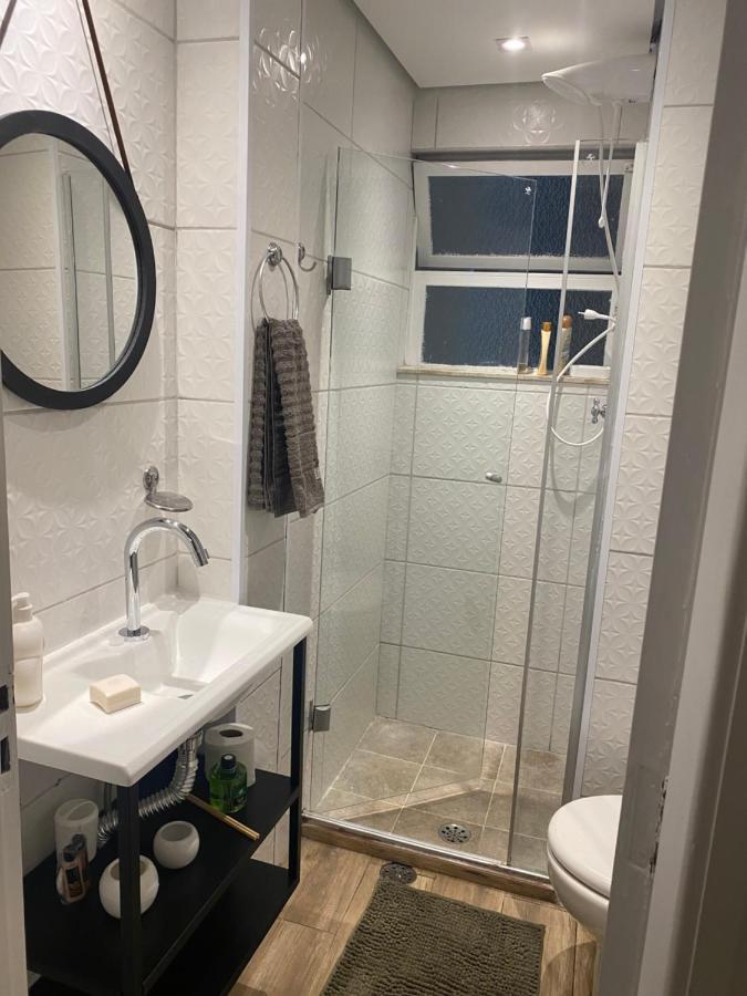Apartamento Agradavel Em Santos Na Rua Da Praia. Ngoại thất bức ảnh